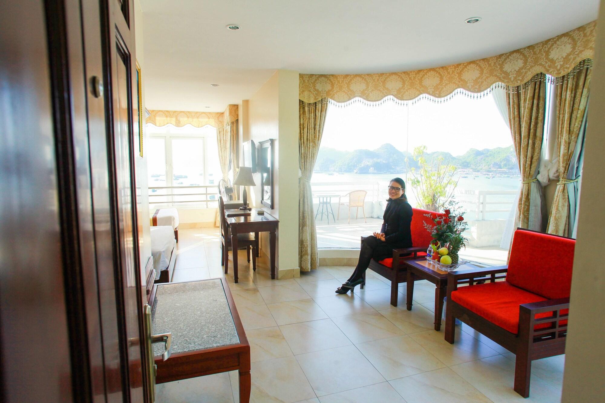 Hung Long Harbour Hotel Cat Ba Dong Khe Sau Exteriör bild